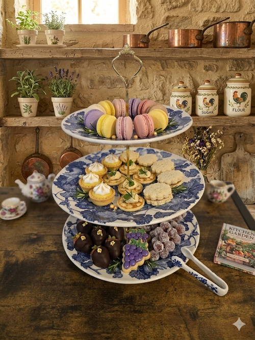 3-Tier Serving Plates