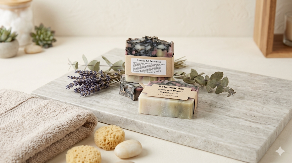 Botanical Ash Tallow Soap