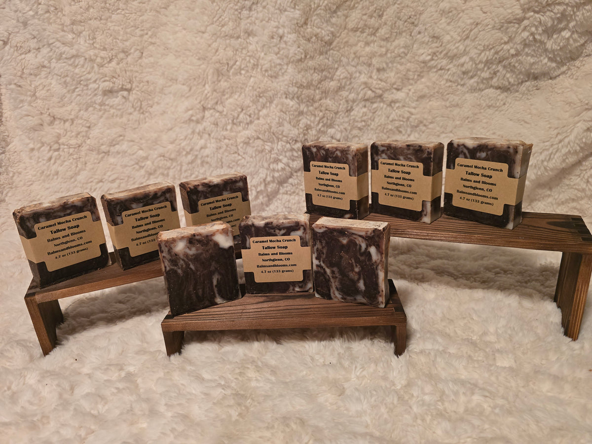 Caramel Mocha Crunch Tallow Soap