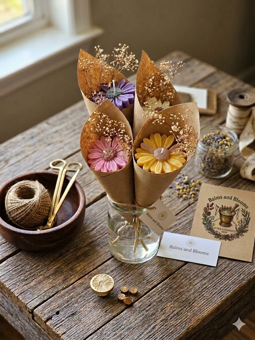 "Flower" Candles
