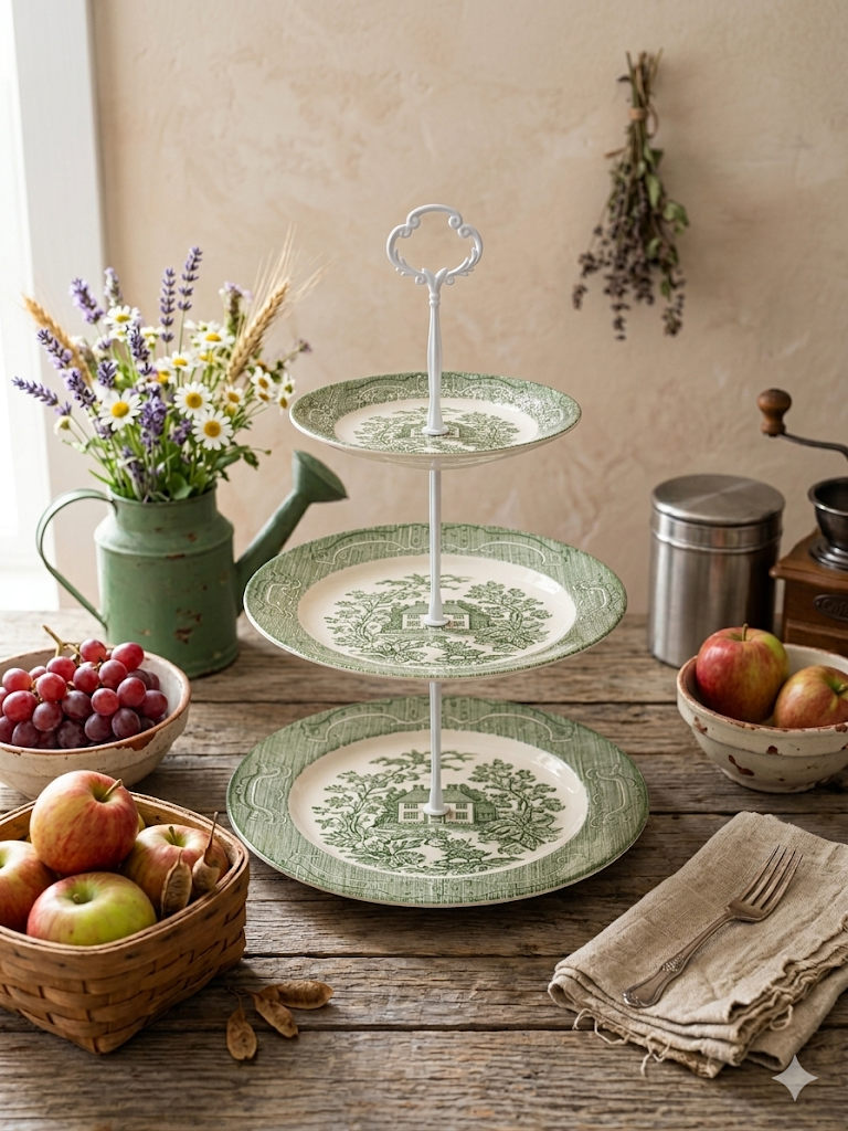 3-Tier Serving Plates