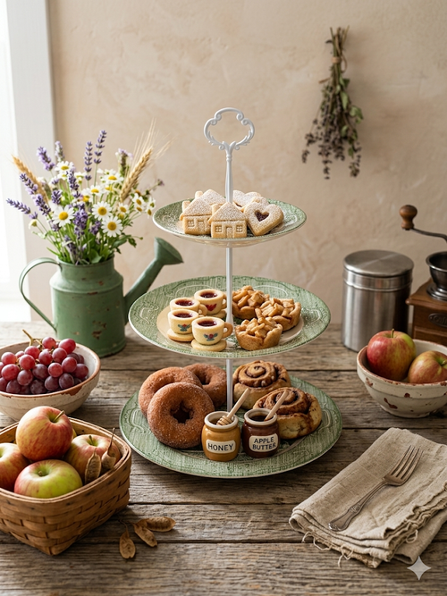 3-Tier Serving Plates