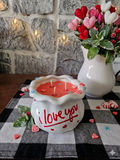 I Love You Valentine Candle