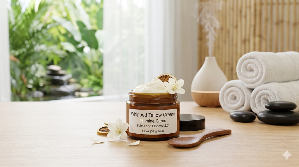 Jasmine Citrus Whipped Tallow Cream