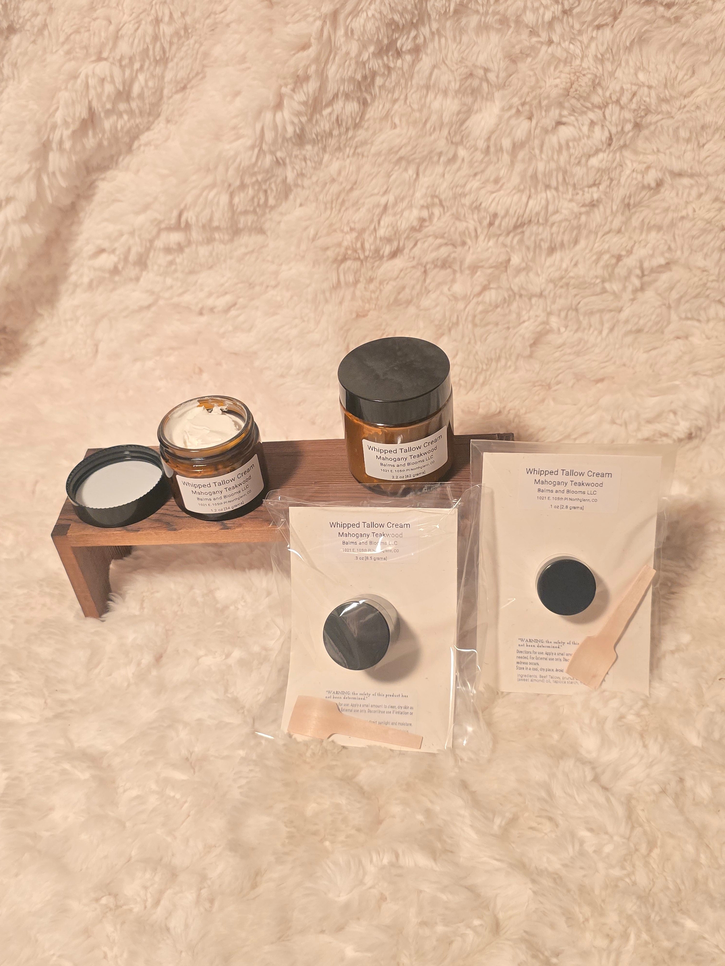 Mahogany Teakwood Whipped Tallow Cream