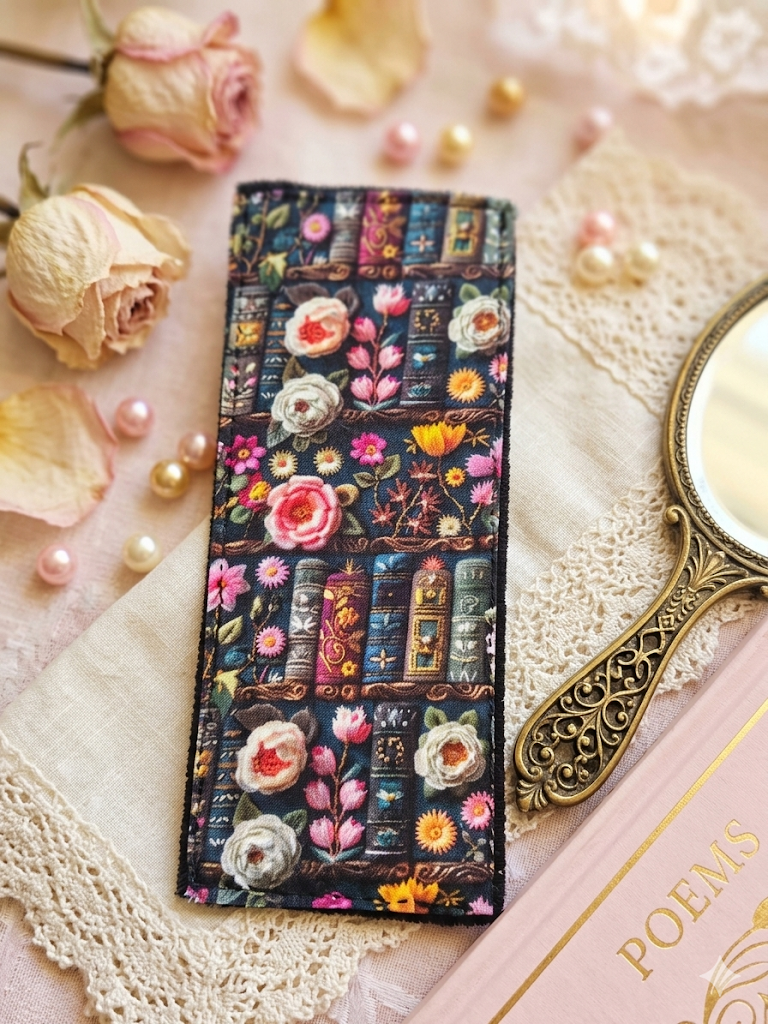 Pink Flower Bookmark