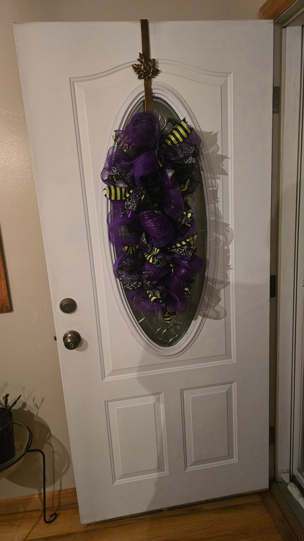 Purple/Black Halloween Swag