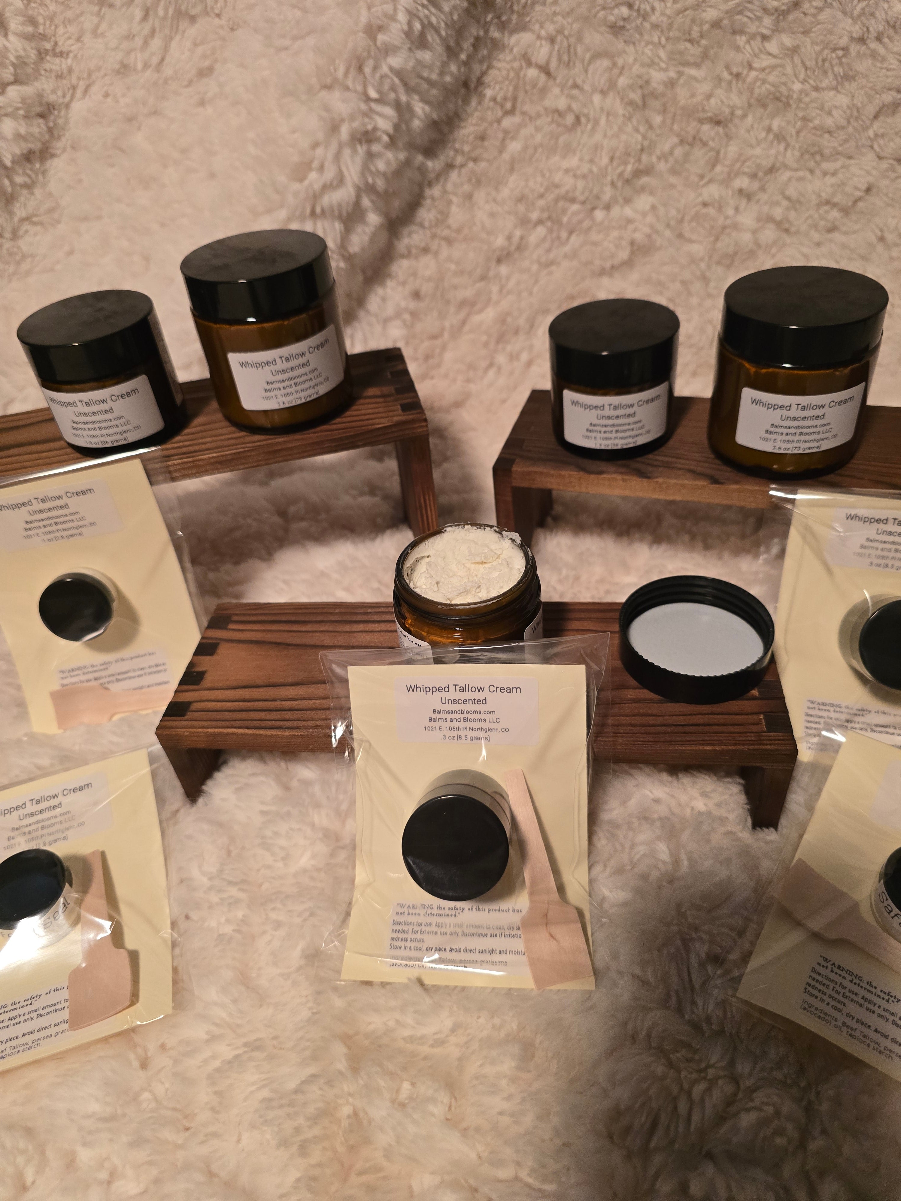 Unscented Whipped Tallow Cream