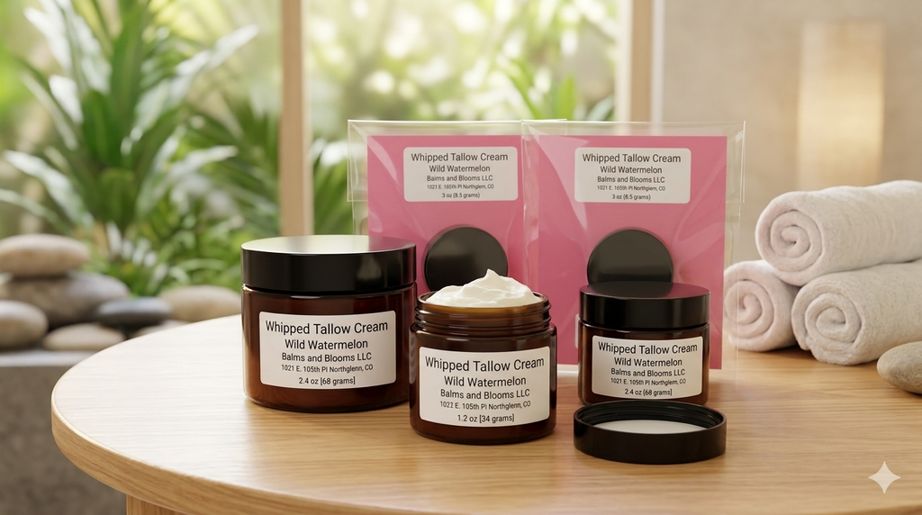 Wild Watermelon Whipped Tallow Cream