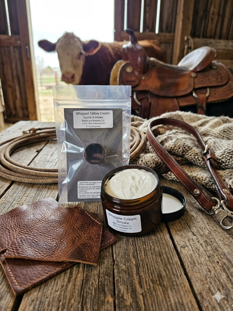 Saddle and Smoke Whipped Tallow Cream