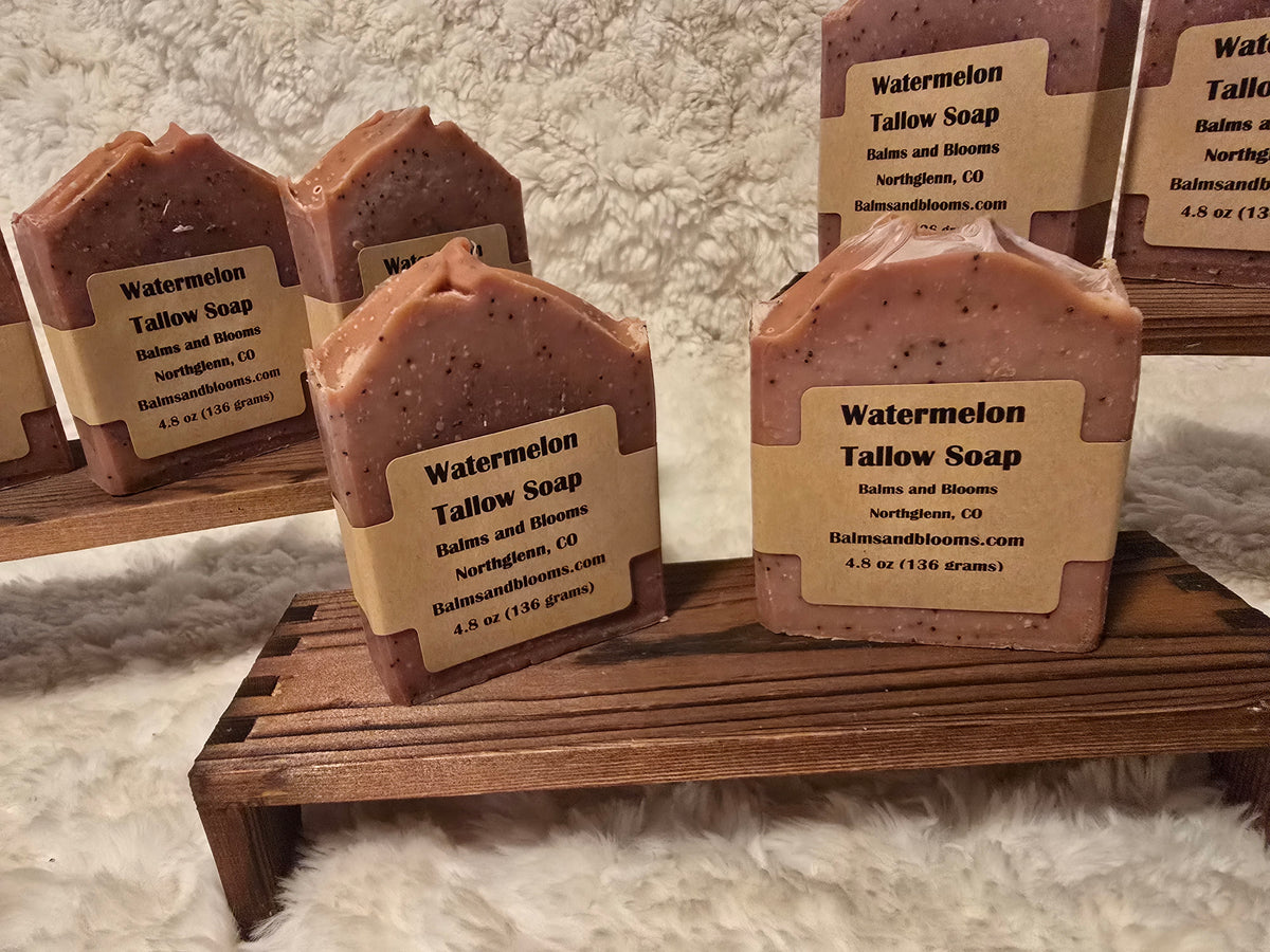 Watermelon Tallow Soap